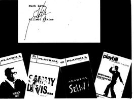 Sammy Davis Jr plays produced by Hillard Elkins