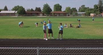 Haylie Duff, Emily Kennard Dunn, and Trevor Snarr in Napoleon Dynamite (2004)