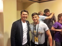 Lou Diamond Phillips and Horacio Louis Guerrero at Quest the Movie screening.