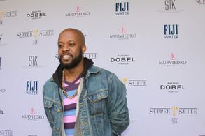 Reginald L. Barnes at the STK Supper Suite premiere party for 
