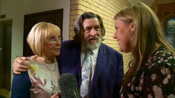 Ricky Tomlinson, Rita Tomlinson, and Victoria Grimes in Granada Reports (1992)