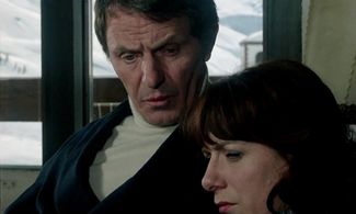 Heinz Bennent and Hannelore Hoger in The Lost Honor of Katharina Blum (1975)