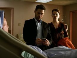 Jason Priestley, Tracy Dawson, and Peter MacNeill in Call Me Fitz (2010)