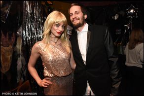 Micah Knapp and actress Kay Whitney