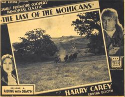Harry Carey and Edwina Booth in The Last of the Mohicans (1932)