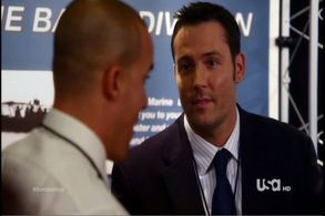 Rick Yudt and Coby Bell. Burn Notice.