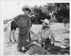 Bob Baker, Don Barclay, and Apache in Outlaw Express (1938)