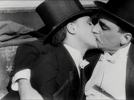Curt Goetz and Ossi Oswalda in I Don't Want to Be a Man (1918)