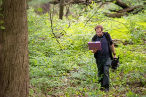 On the set of The Shade Shepherd