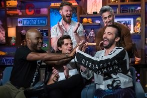Karamo Brown, Antoni Porowski, Jonathan Van Ness, Tan France, and Bobby Berk at an event for Queer Eye (2018)