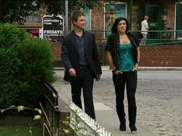 Craig Kelly and Kym Marsh in Coronation Street (1960)