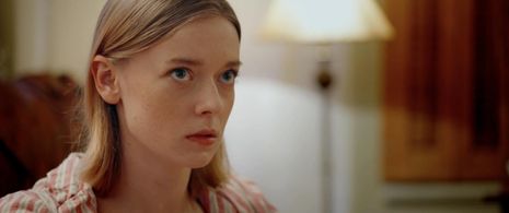 Mabel Thomas as Laura Pierce in Ouija Witch