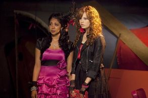 Debby Ryan and Sarena Parmar in Radio Rebel (2012)