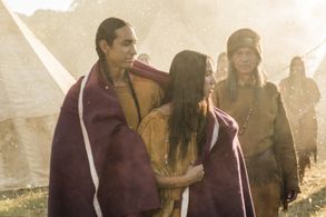 Tatanka Means and Elizabeth Frances in The Son (2017)