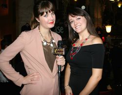 Katie Uhlmann interviews Heather Dicke at world premier of 