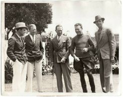Matt Moore, Owen Moore, Tom Moore, George O'Hara, and Malcolm St. Clair