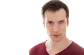 Adam Lash demonstrates a smoldering, sexy stare.