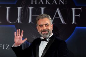 Yurdaer Okur at an event for The Protector (2018)