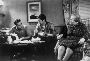 Richard Edson, John Lurie, and Cecillia Stark in Stranger Than Paradise (1984)