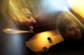 Dalton Derek & Miguel Anthony, filming on location, Mighty Tongue.