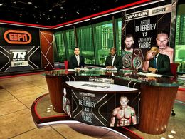 Bernardo Osuna, Andre Ward, and Timothy Bradley Jr. in Top Rank Boxing on ESPN: Unified Light Heavyweight Championship: 