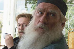 Mikhail Pakhomenko and Vladislav Vetrov in Not Yet Evening