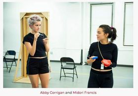 Usual Girls rehearsal