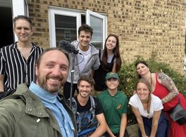 BTS picture on the set of Nuts (2022)