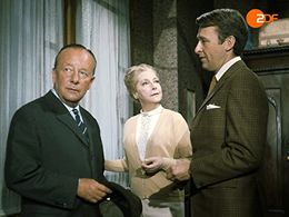 Erik Ode, Günther Schramm, and Dorothea Wieck in Der Kommissar (1969)