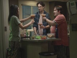 Albert Rutecki, Sue Ann Pien, and Rick Glassman in As We See It (2022)