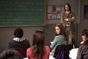 Martin Starr, Alison Brie, and Irene Choi in Community (2009)