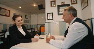 Susan Regan and David J Biscoe in Tales of the underworld (2024)