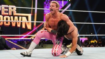 Mansoor Al-Shehail and Nic Nemeth in WWE Super Show-Down (2020)