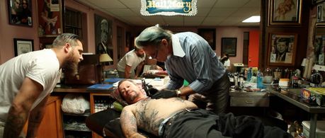 Mark Mahoney and Jeremy Kenyon Lockyer Corbell in Indelible