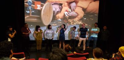 Jon Allen, Ray Gallardo, Aimee La Joie, Luke Anthony Pensabene, Adam Anderson, Brian Patrick Butler, and Jewell Karinen 