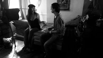 Still shot of actress Amanda Greer portraying Ukrainian Prostitute Oksana in 