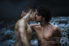 Oscar Moreno on set for Shadowlands