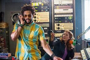 Rachelle Lefevre and Nicholas Strong in Under the Dome (2013)