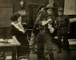 Carlyle Blackwell and Neva Gerber in The Fringe on the Glove (1914)