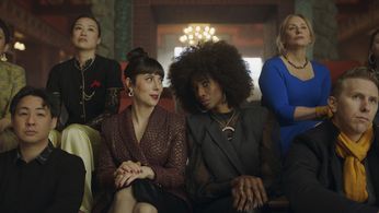 Andrea Rosen and Zainab Johnson in Upload: Dinner Party (2022)