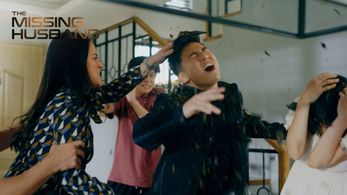 Max Eigenmann and Jak Roberto in The Missing Husband (2023)