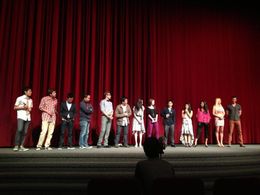 Q&A with Cast and Crew at LA Premiere of Sake-Bomb (2013) held at the DGA theater in Hollywood, CA