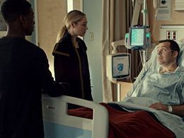 Paul Braunstein, Krystin Pellerin, Lamar Johnson, and Olivia Scriven in Saving Hope (2012)