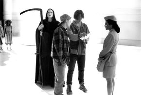 Bill & Ted and The Grim Reaper enter Heaven