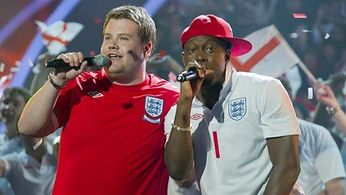 James Corden and Dizzee Rascal in Britain's Got Talent (2007)