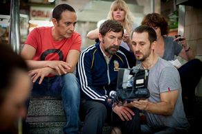 Luis Callejo, Antonio de la Torre, and Raúl Arévalo in The Fury of a Patient Man (2016)