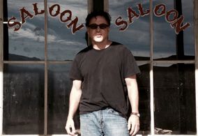 Bo Zenga on set at the Paramount Ranch