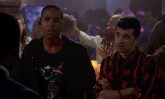 Dah-uh Morrow and Behzad Dabu in The Good Place (2016)