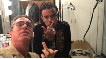 Ash Adams & Vic Mensa Jimmy Kimmel live Nov 2016