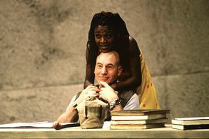 Patrick Stewart, Othello and Patrice Johnson Chevannes Desdemona
